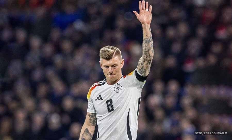 Euro 2024: Kroos inicia despedida com show de precisão e comanda a Alemanha