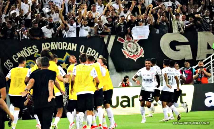 Corinthians vira sobre o América-RN e larga em vantagem na terceira fase da Copa do Brasil