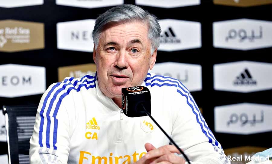 Ancelotti: “Vini Jr não está na melhor versão, mas com ele ganhamos duas Champions”