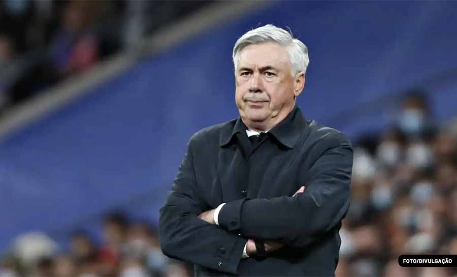 Técnico Carlo Ancelotti sai em defesa de Vinicius Jr.: “Difícil aguentar tudo que acontece”