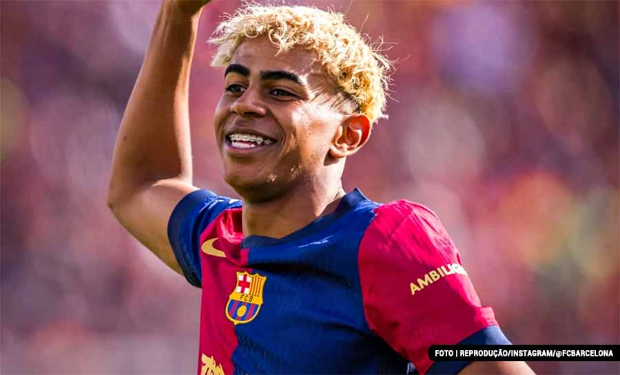 Yamal multiplica salário por 10 e vira o jogador mais bem pago do Barcelona