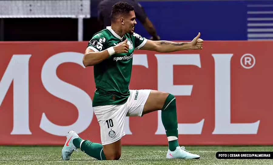 Paulinho, do Palmeiras, diz que lesão na canela foi bem grave: “Estou me livrando de dores”