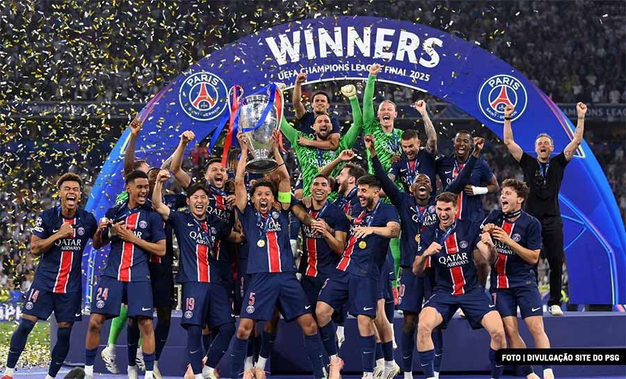 PSG atropela a Inter com o brilho de Doué e enfim conquista a Champions
